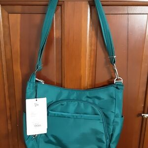Teal Anti THEFT Cross body Shoulder Bag